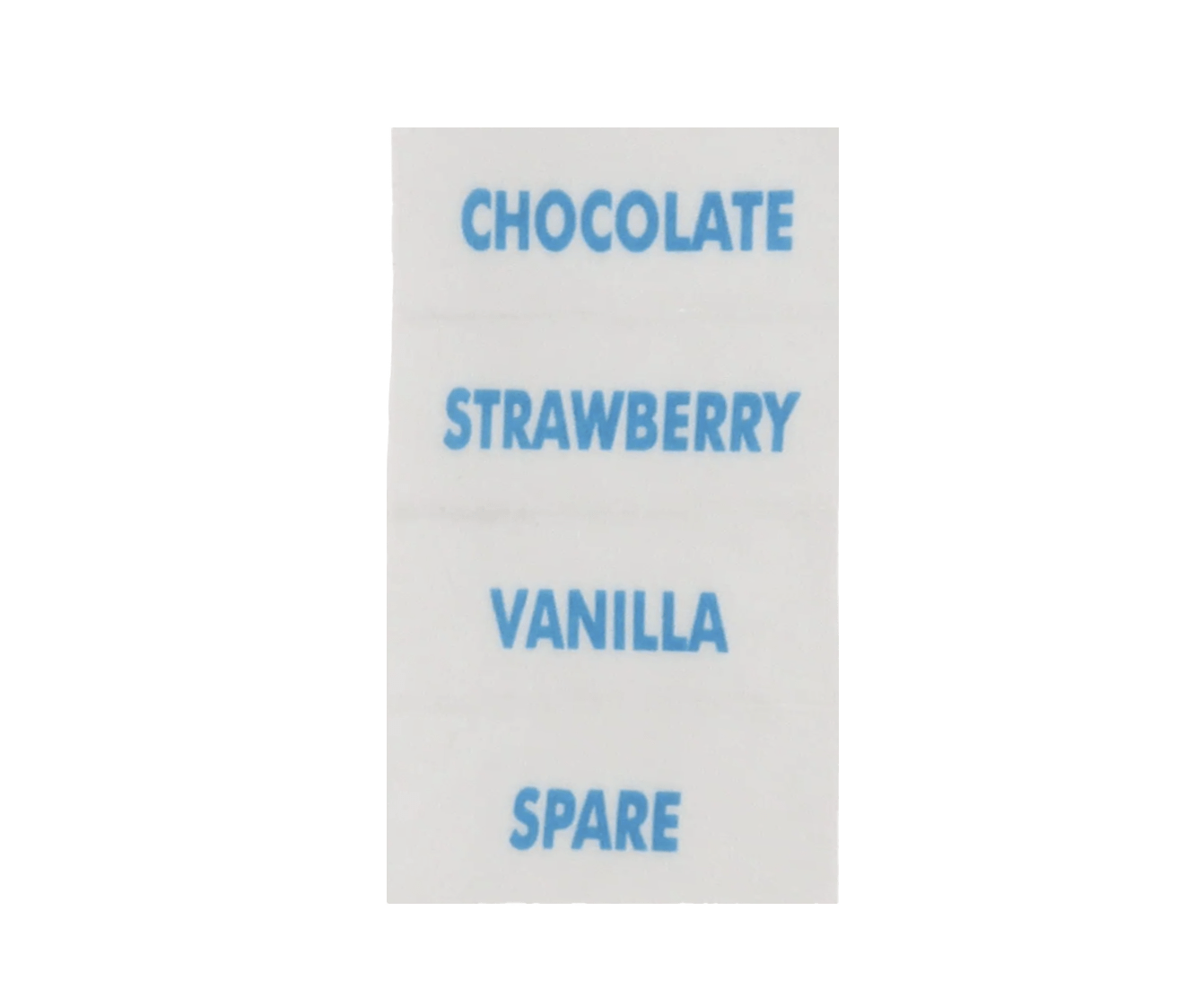 021523 - Decal-Set 4 Syrup Flavor - Taylor Upstate - 021523