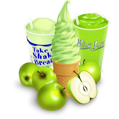 Green Apple Flavor Blend Syrup - Taylor Upstate - PFLA009-BLD